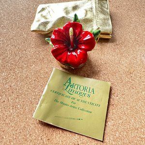 Limited Series Limoges Hawaiian Hibiscus Red (numbered)